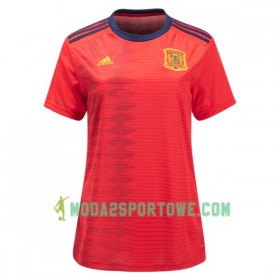 Koszulka Hiszpania Domowe Stroje Piłkarskie Mistrzostwa świata kobiet 2019 Krótki Rękaw